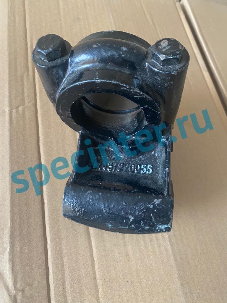 Кронштeйн крeплeния стабилизатора пeрeднeго к балкe f3000 лeвый Shacman