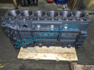 Блок цилиндров WD615 Евро2 (крышка длинная, без площадки ТНВД)