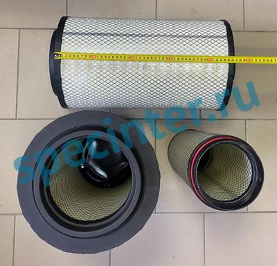 Фильтр воздушный K2751/К2747 Howo Sitrak T5G (внутр D 136.6мм)