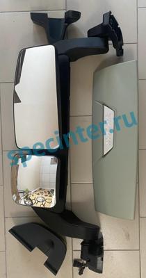 Зеркало заднего вида SHAANXI X3000/X5000/X6000 правое (нового образца)