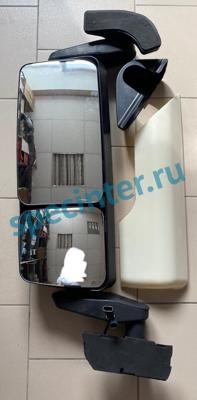 Зеркало заднего вида левое в сборе (с подогревом) SHACMAN/ШАКМАН X3000